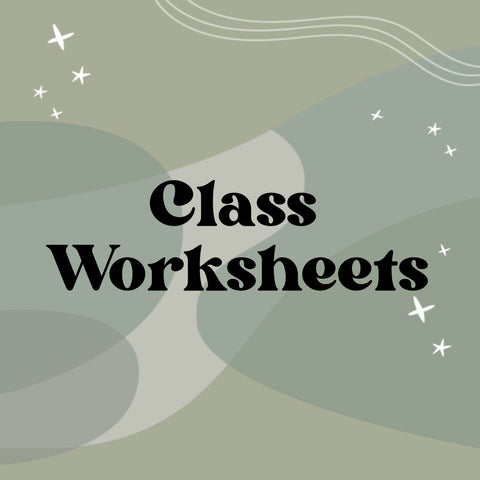 Class Worksheets (Multipack)