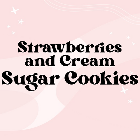 Strawberries & Cream Sugar Cookie Recipe