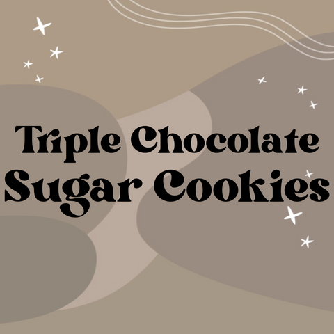 Triple Chocolate Sugar Cookie Recipe