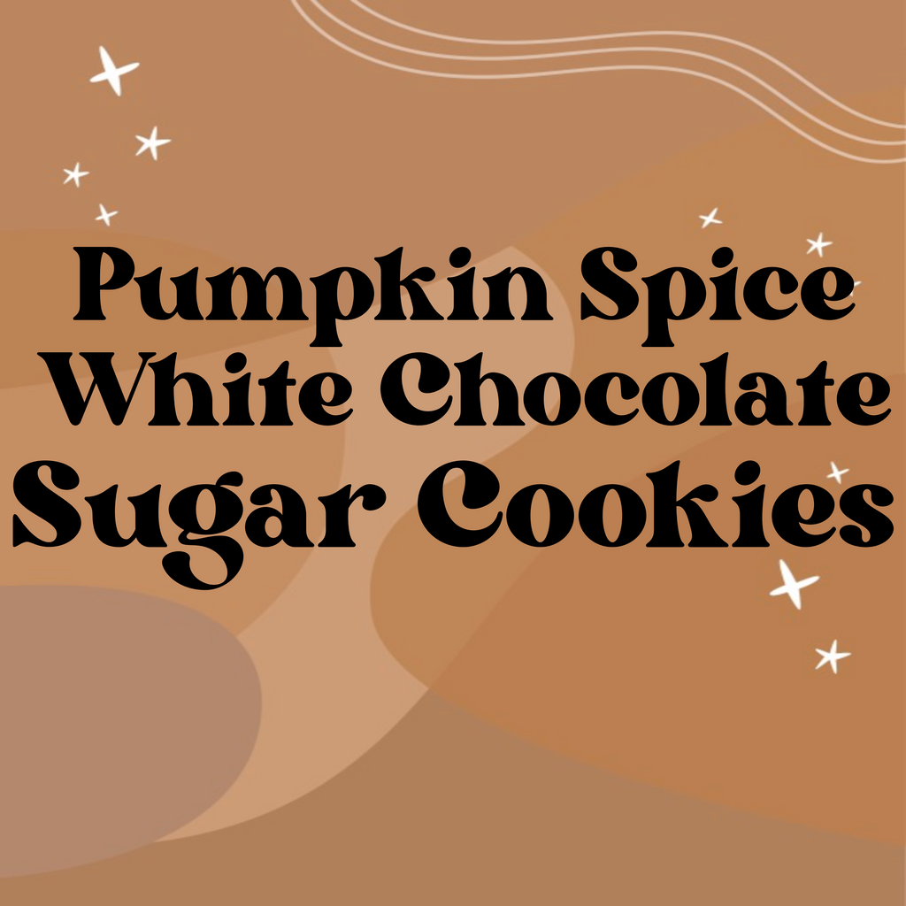 Pumpkin Spice White Chocolate Sugar Cookie Recipe
