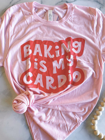 Baking Is My Cardio - Pink